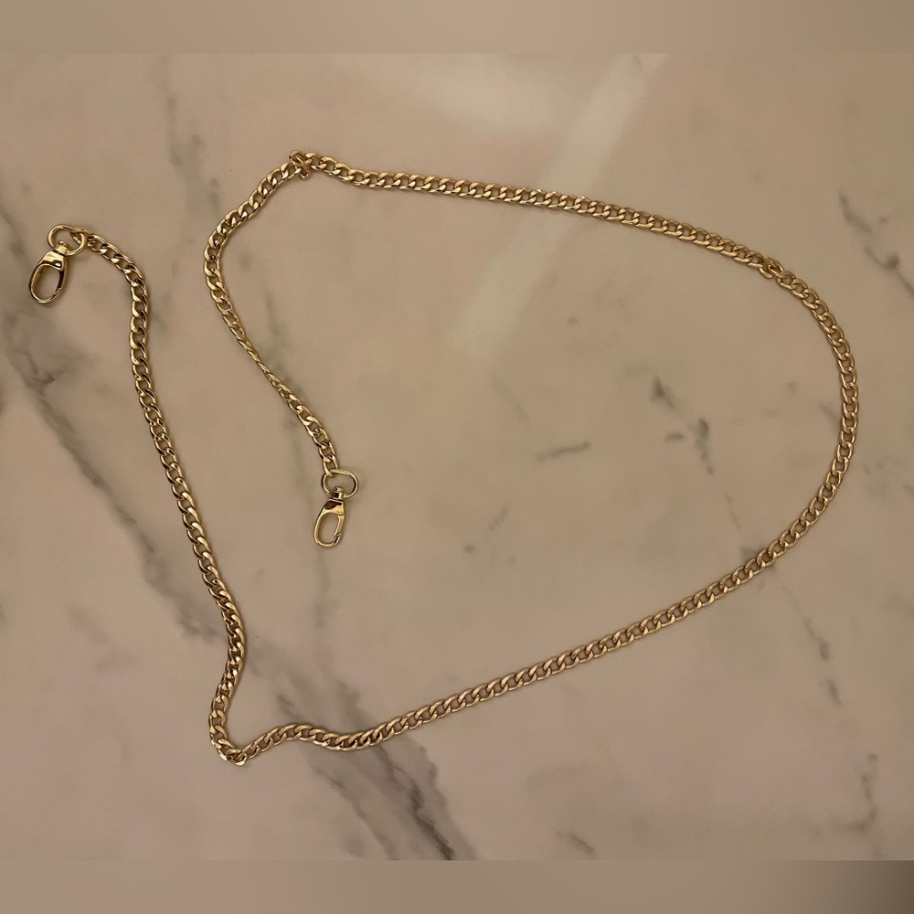 Gold Link Purse Strap